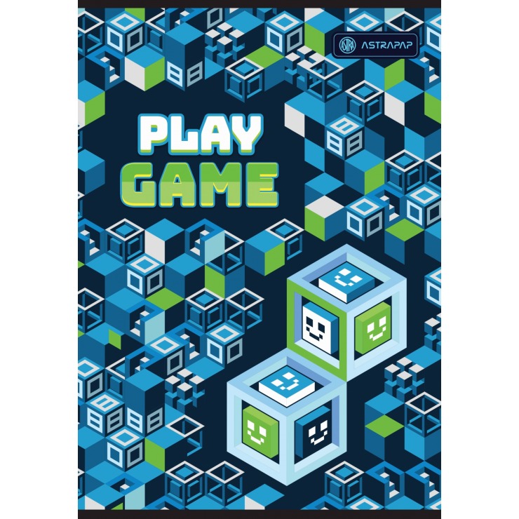 Sešit A5, linkovaný, 32 listů play game