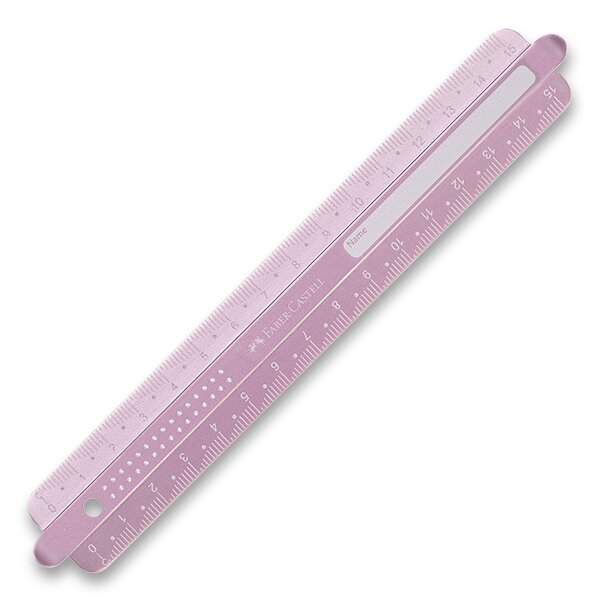 Pravítko Faber-Castell Sparkle 15 cm lila