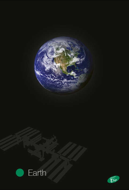 Sešit 444 A4 linkovaný Earth