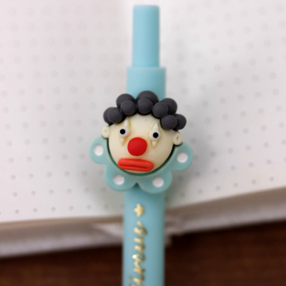 Kuličkové pero Clown Circus světlemodrá