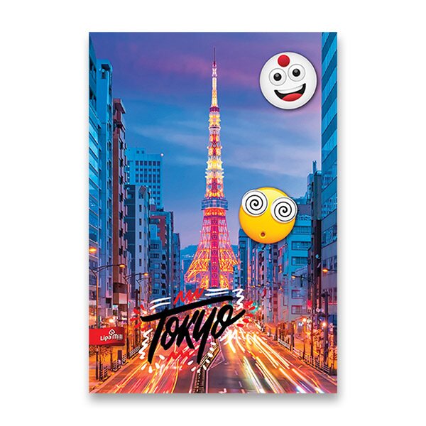 Sešit 444 A4, linkovaný  Tokyo