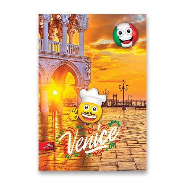 Sešit 544 A4, linkovaný Emoji Venezia