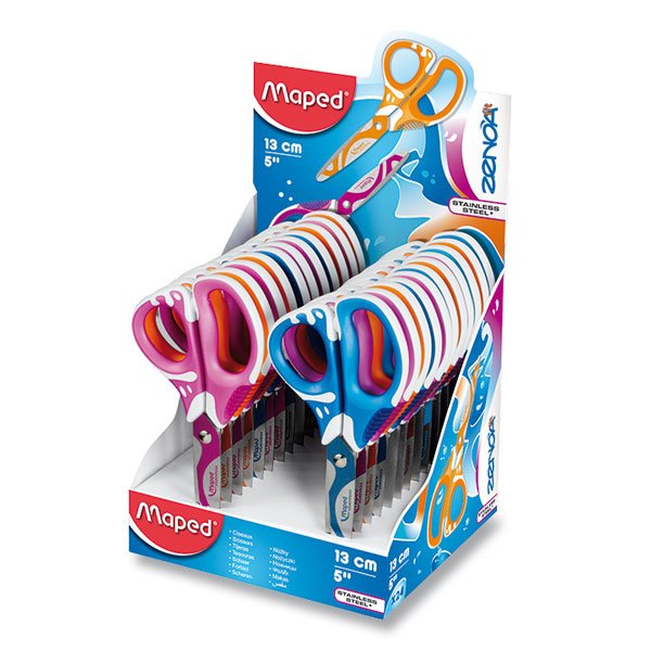 Nůžky Maped Zenoa Fit 13 cm oranžové