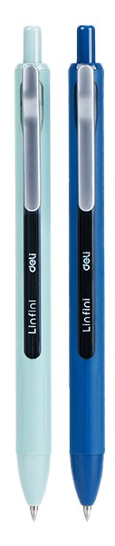 Gelové pero Deli EG86-BL zelené