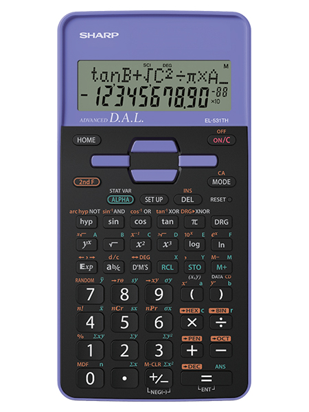 Kalkulátor SHARP EL-531THB-VL 273 funkcí