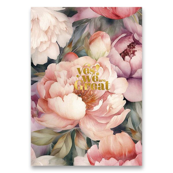 Blok Shkolyaryk MUSE sketch and note bloom light A5, čistý, 64 listů
