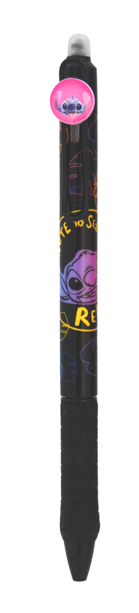 Gumovatelné pero Stitch Black Relax