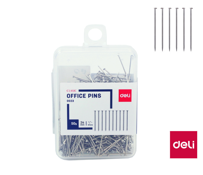 Špendlíky 50 g box Deli