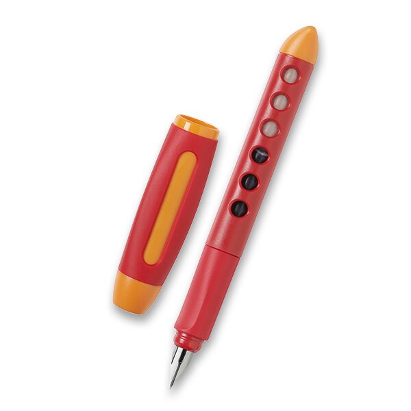 Bombičkové pero Faber-Castell Scribolino pro leváky červené