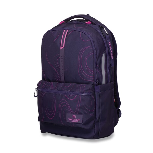 Školní batoh Walker Rey Purple Frequency