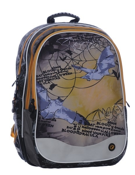 Školní batoh Bagmaster EV07 0115 B netopýr