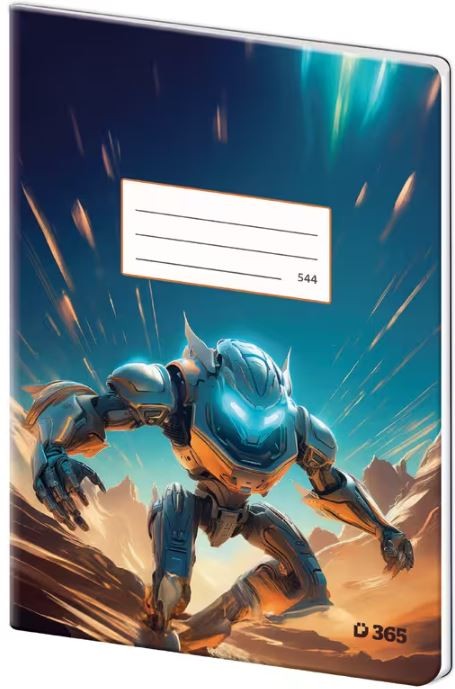 Sešit 544 - A5, linkovaný, 40 listů - Sci-fi