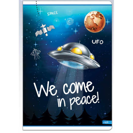 Sešit 444 A4 linkovaný PEACE