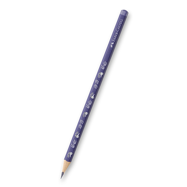 Grafitová tužka Faber-Castell Dinosaurus - HB, modrá