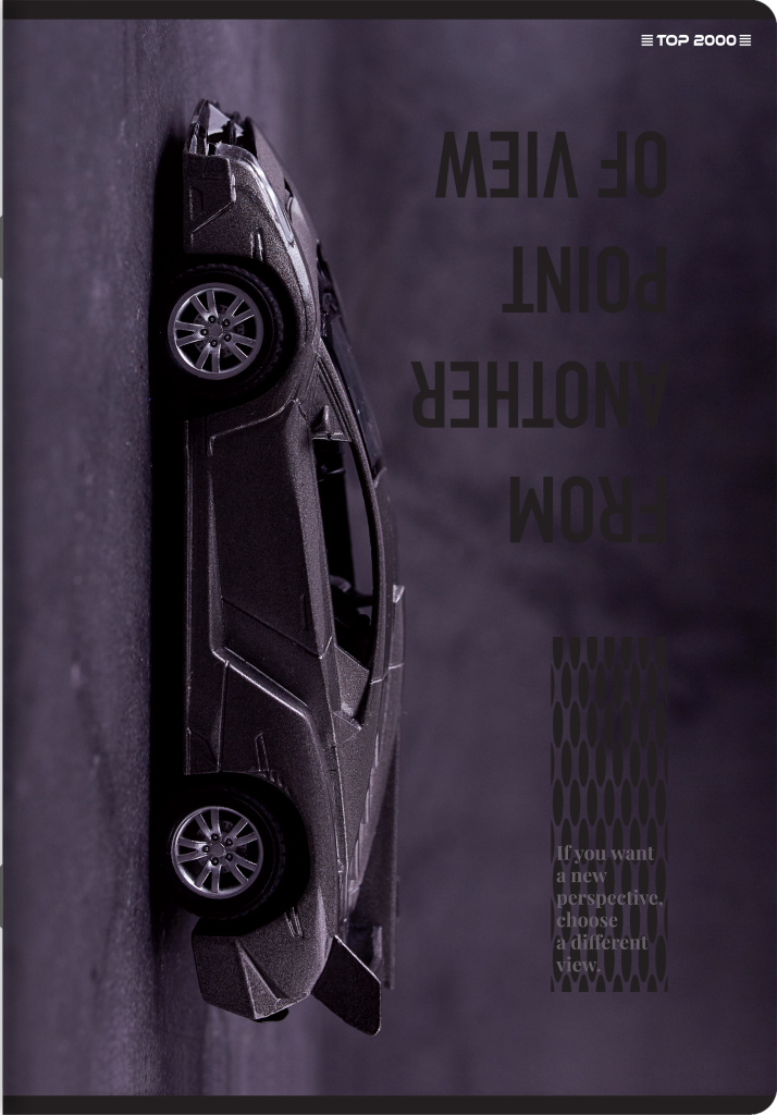Sešit 564, A5, 60 listů, linkovaný Car