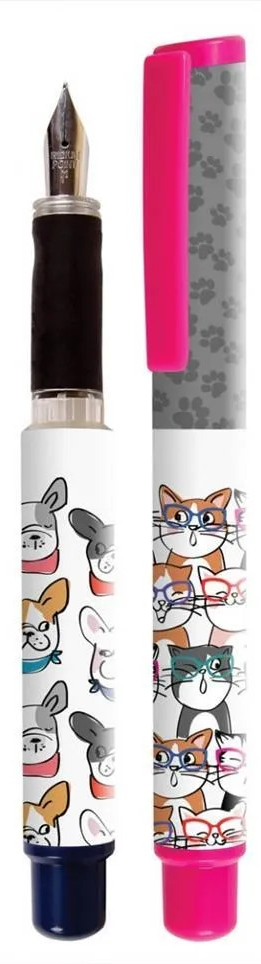 Bombičkové pero Go Pen Cartoon Animals červené