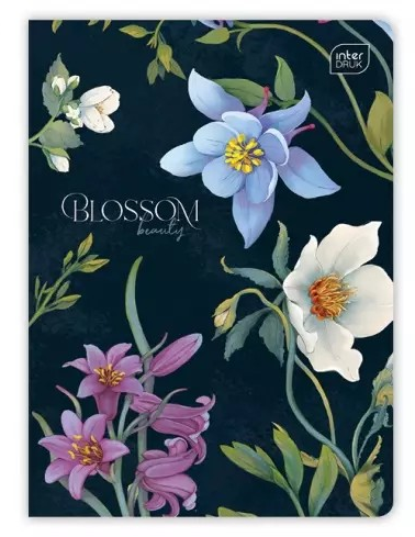 Sešit 564, A5, 60 listů, linkovaný Hybrid Fiori Beauty
