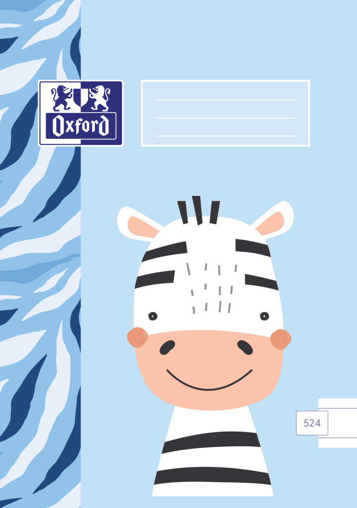 Sešit 524 Oxford Kids Zebra