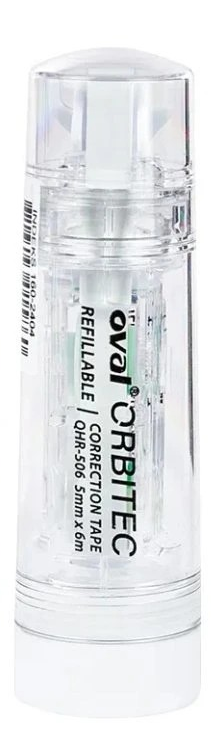 Korekční strojek OVAL 360° 6 m x 5 mm (QHR-506D) čirý