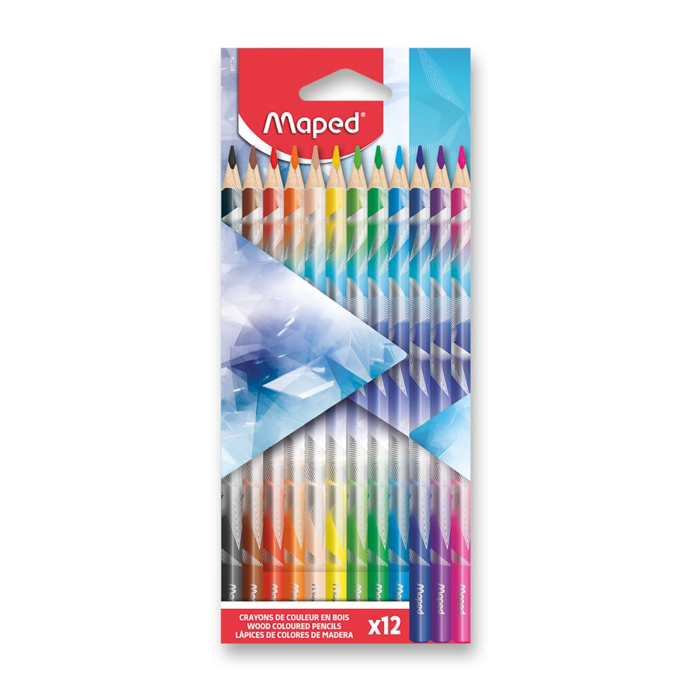 Pastelky Maped Arctic - 12 barev
