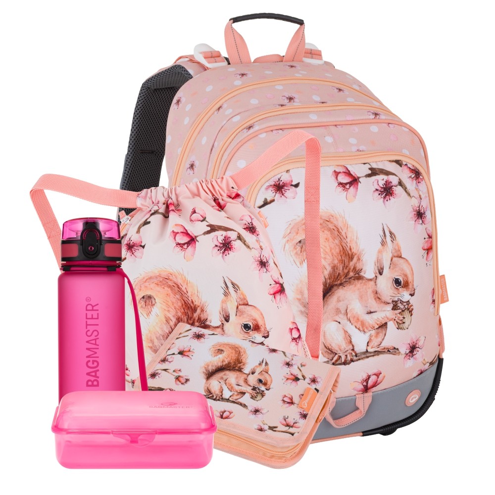 Velký školní set pro prvňáčky BAGMASTER ALFA 26 A veverka