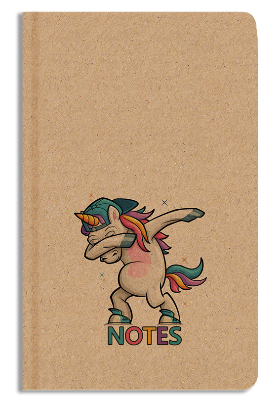 Notes A5 - linkovaný - KRAFT Unicorn