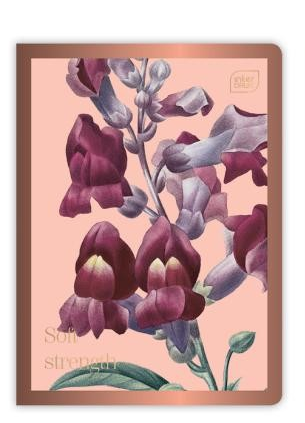 Sešit 564 A5, linkovaný GRANDIFLORA růžový