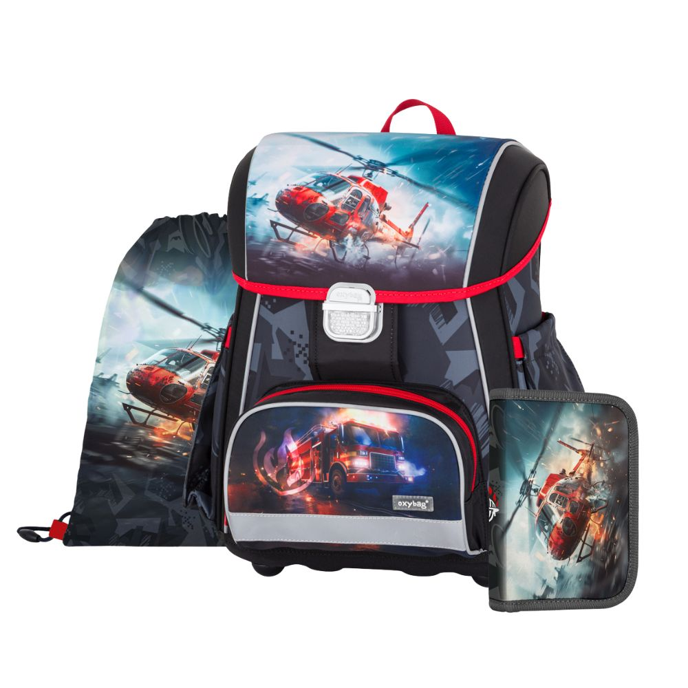 Školní set 3dílný PREMIUM - Hasiči
