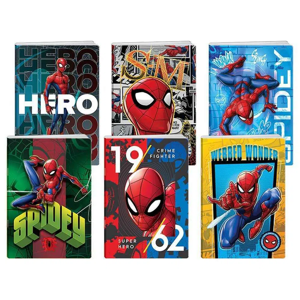 Sešit A4 SPIDERMAN linkovaný, 50 listů HERO
