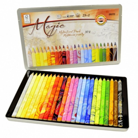 Pastelky Magic 24 ks trojhranné