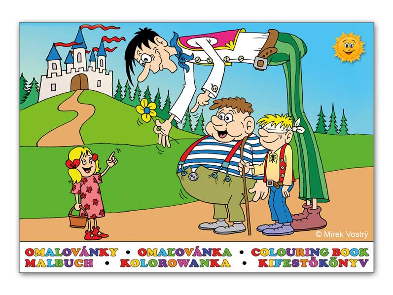 Omalovánky Naše pohádky 6