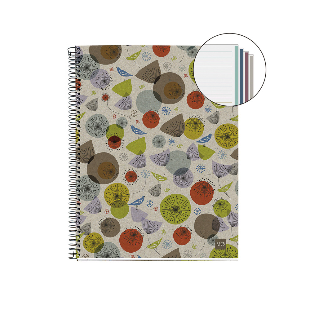 Blok ECO Birds A5 linka