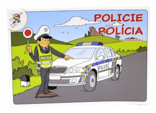 Omalovánky Policie