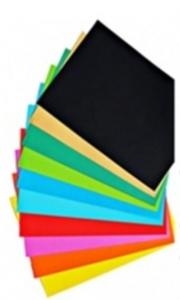 Barevné papíry A4 10 barev x 50 ks (500 listů)