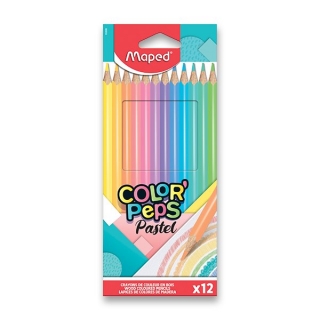 Pastelky Maped Color´Peps PASTEL 12 barev