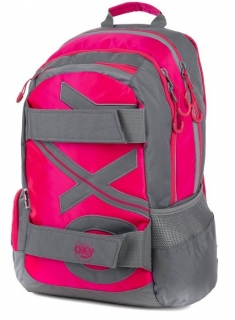 Studentský batoh OXY SPORT Neon Line Pink