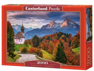 Puzzle 2000 dílků - Podzim v Bavorsku