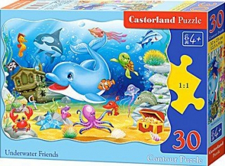 Puzzle 30 - Delfína a jeho kamarádi