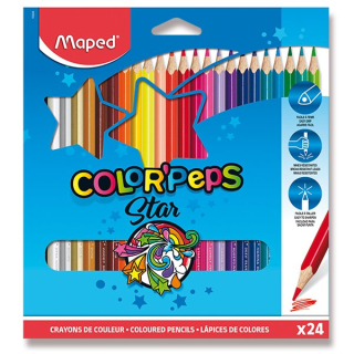 Pastelky Maped Color'Peps 24 barev