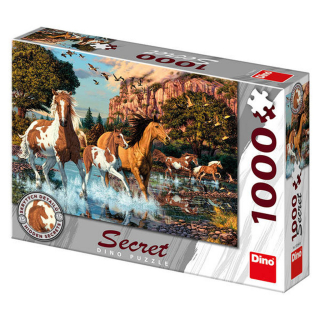Puzzle 1000 Koně secret collection