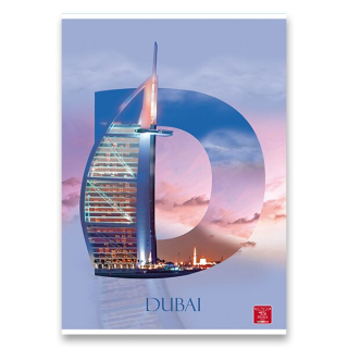 Sešit 444 A4, linkovaný, Pigna Dream Cities Dubai