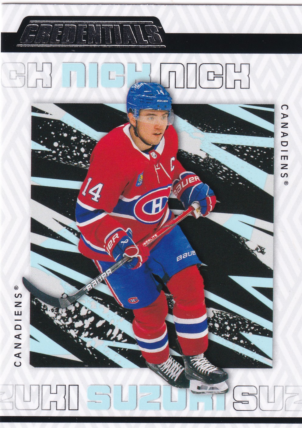 Nick Suzuki - 2023/24 UD Credentials Hockey - #48