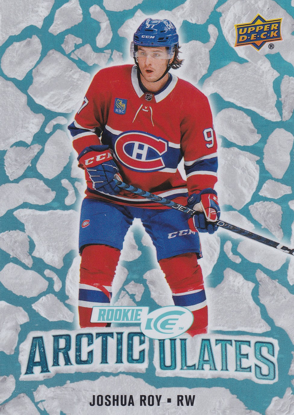Joshua Roy - 2024/25 UD Ice Hockey - #AT-60 RC