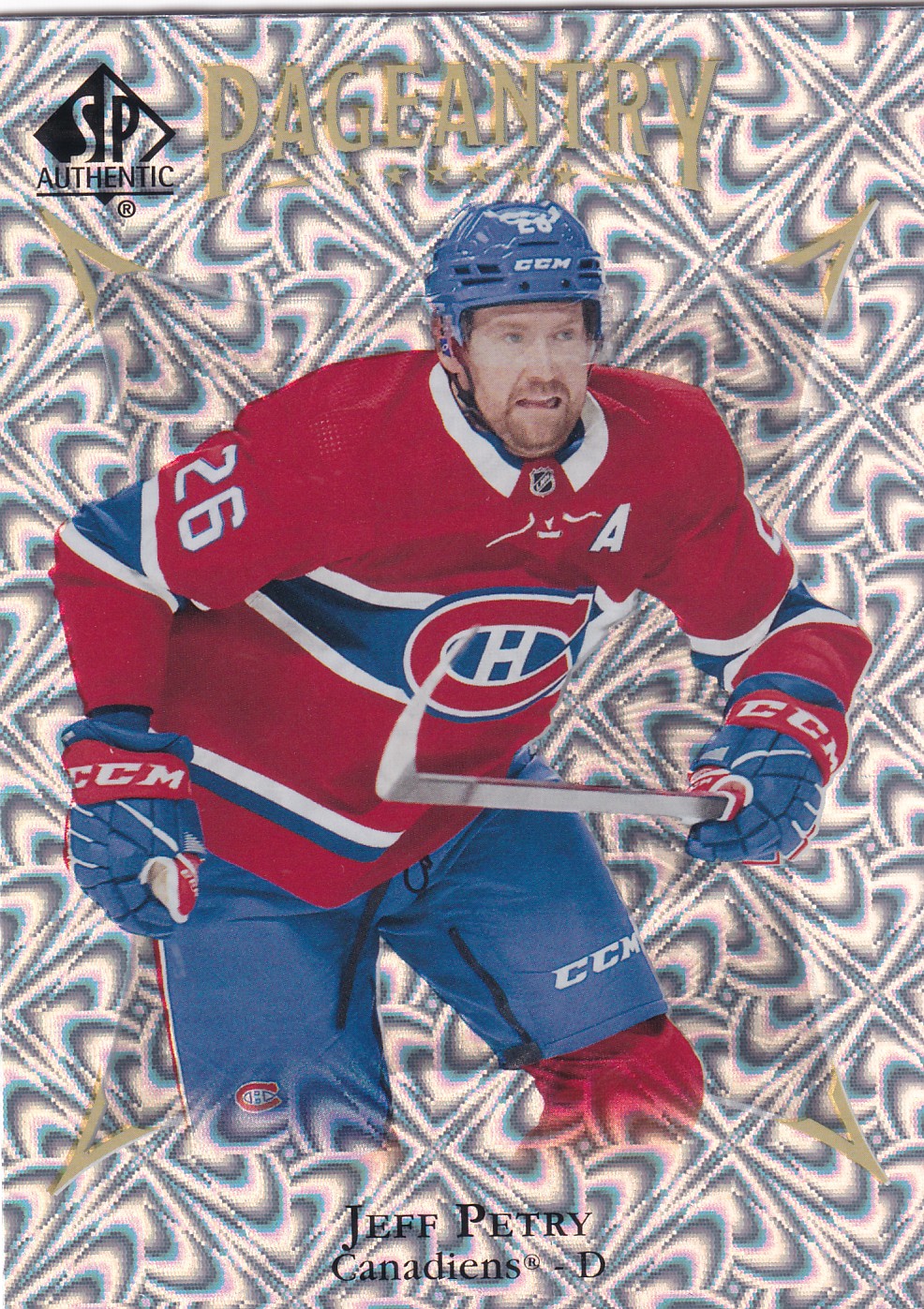 Jeff Petry - 2021/22 SP Authentic Hockey - #P-39