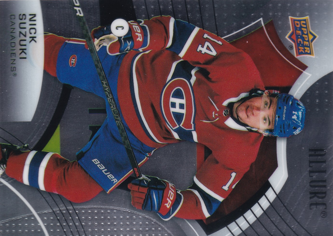 Nick Suzuki - 2021/22 UD Allure Hockey - #75