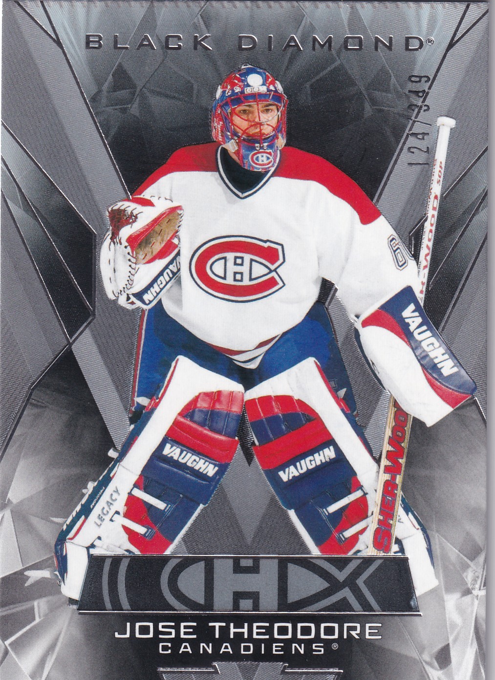 Jose Theodore - 2025/26 Black Diamond Hockey - #BDB-JT /349