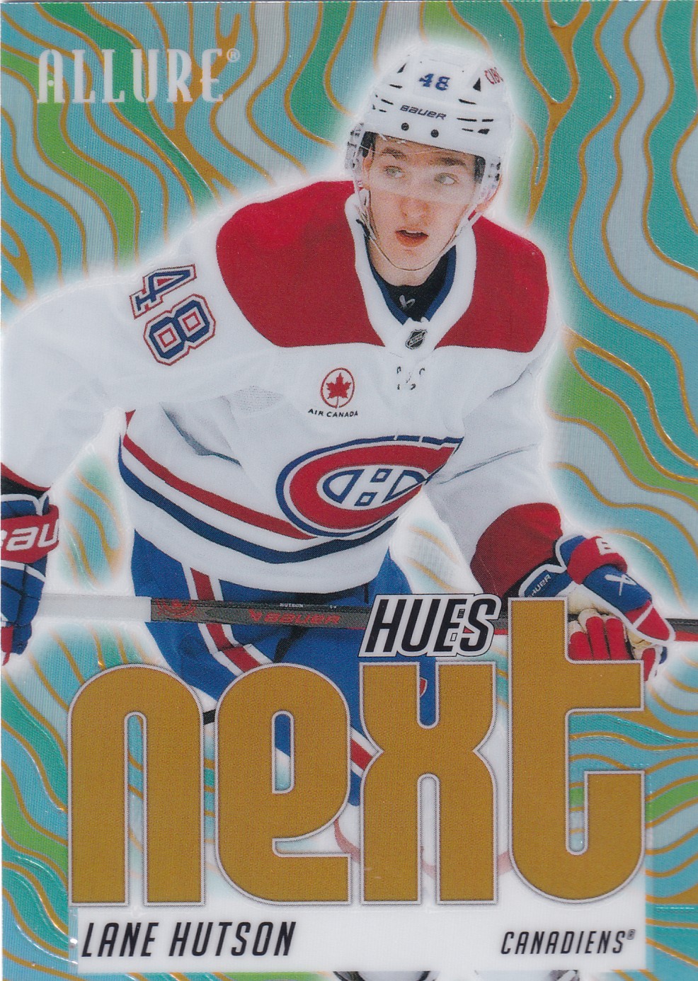 Lane Hutson - 2025/26 UD Allure Hockey - #HN-15