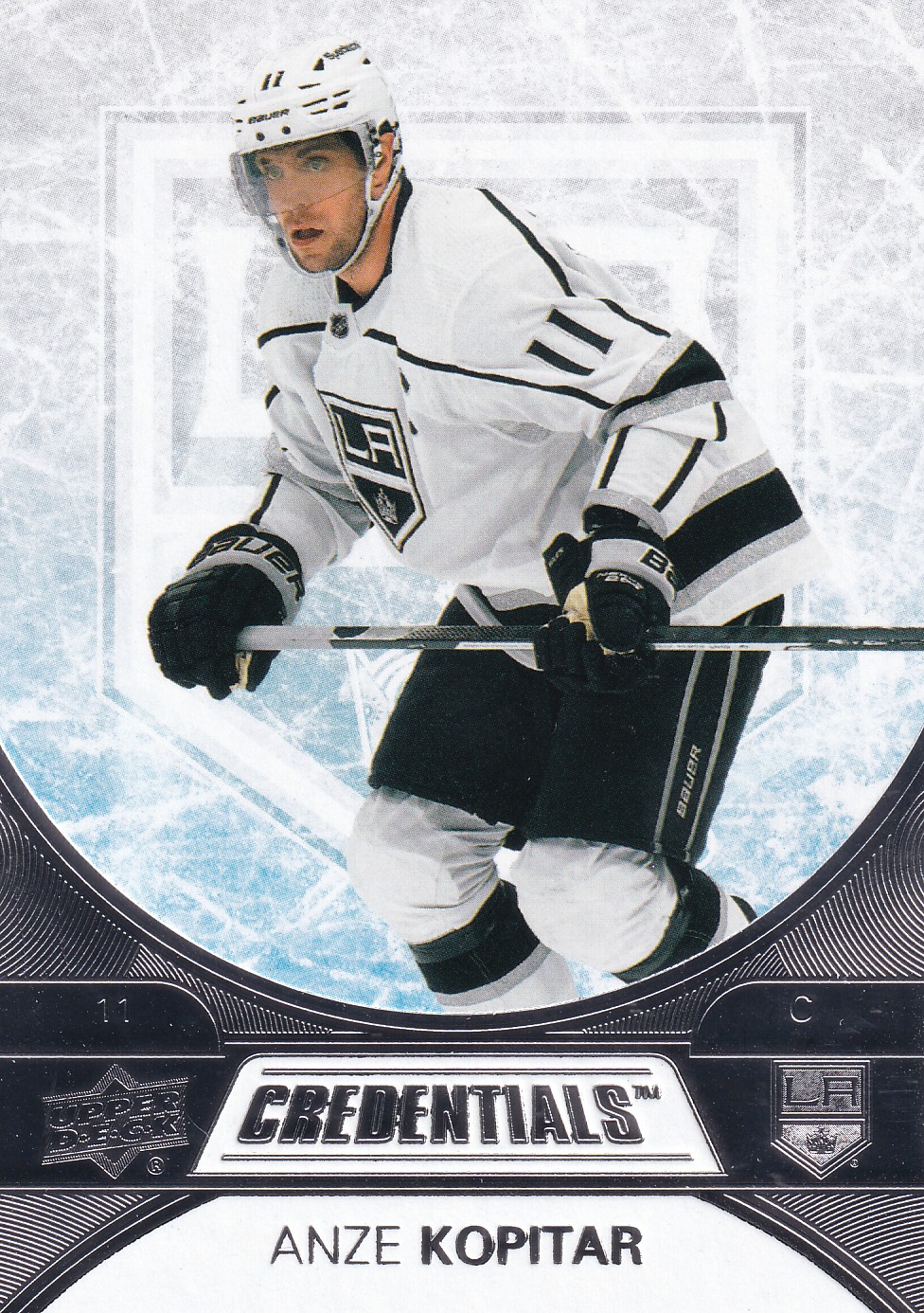 Anze Kopitar - 2021/22 UD Credentials - #35