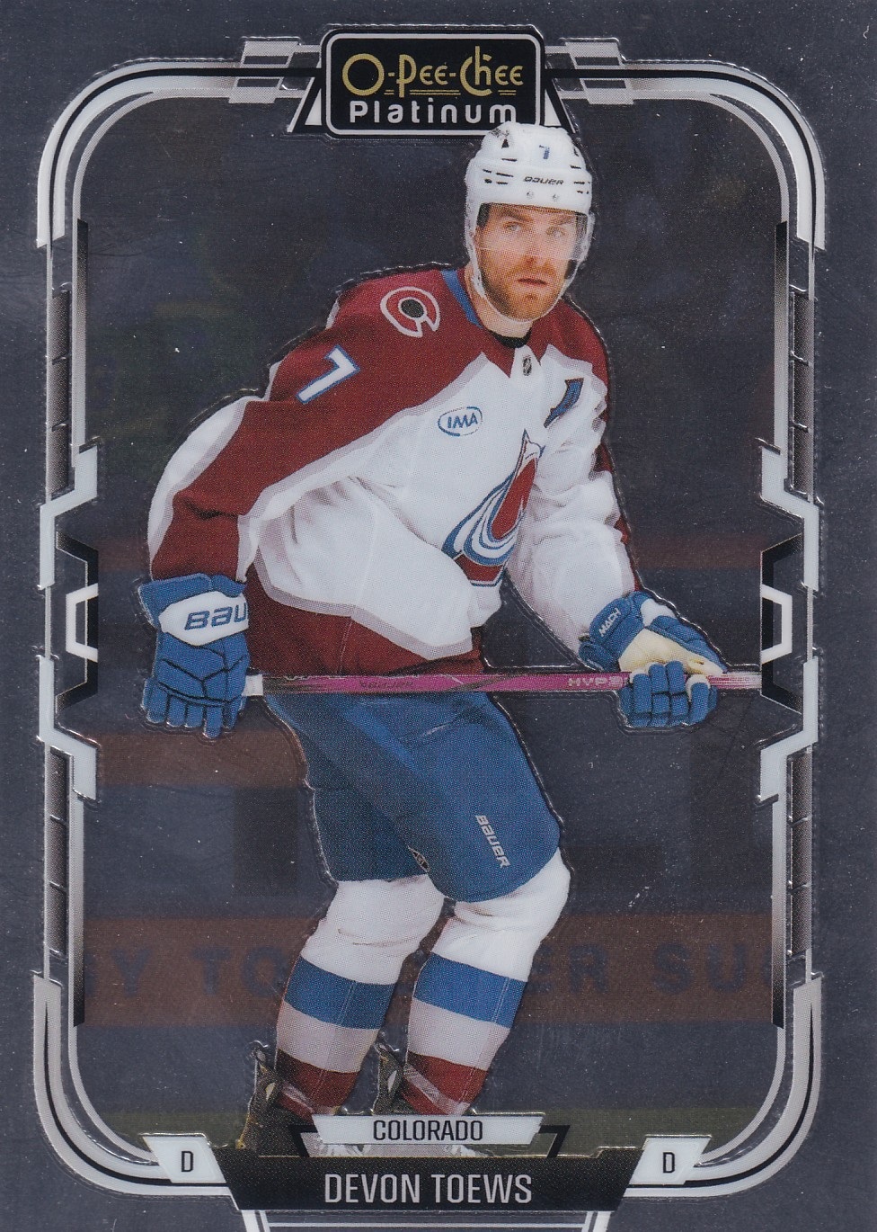 Devon Toews - 2025/26 O-Pee-Chee Platinum Hockey - #82
