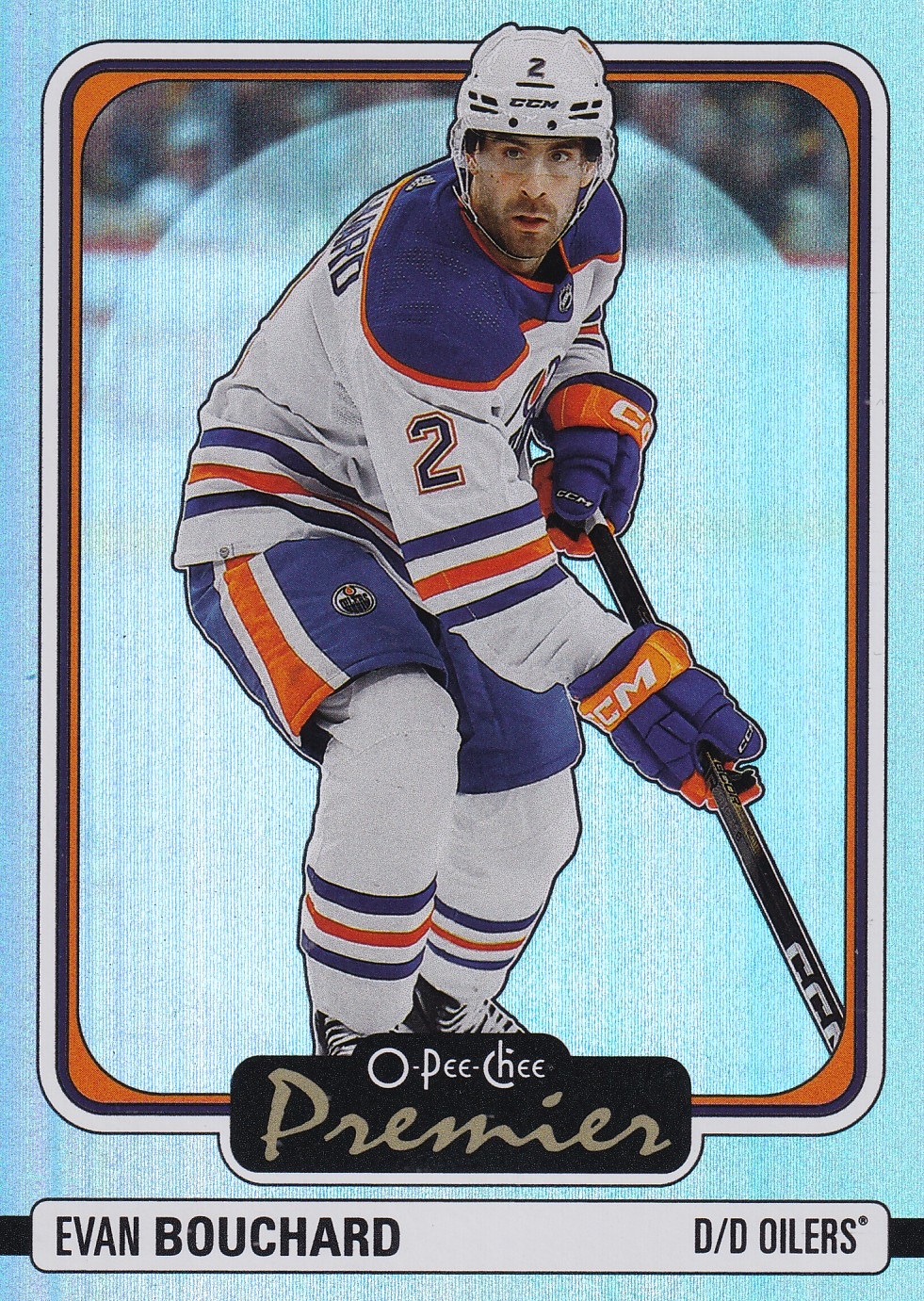 Evan Bouchard - 2024/25 O-Pee-Chee Platinum Hockey O-Pee-Chee Premier - #P-57